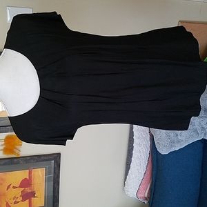 Boden Black Silk Blend Blouse